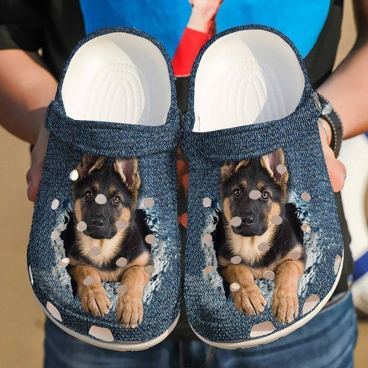 German Shepherd Baby clog Crocs Shoes