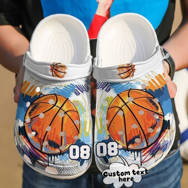 Basketball Personalized Lovers Classic Clogs Crocs Shoes