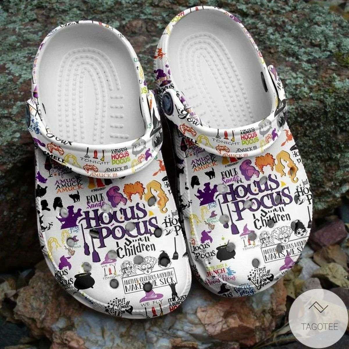 Halloween Hocus Pocus Sanderson Sisters Pattern Crocband Clogs