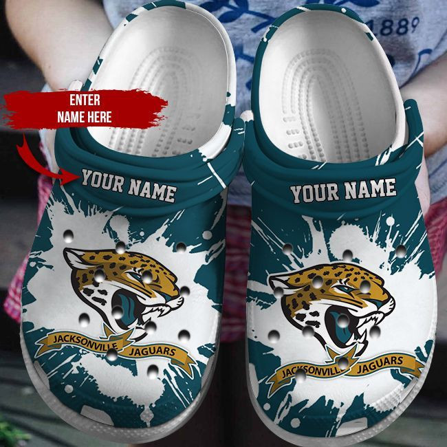 Customized Jaguars Crocs Clog Shoes