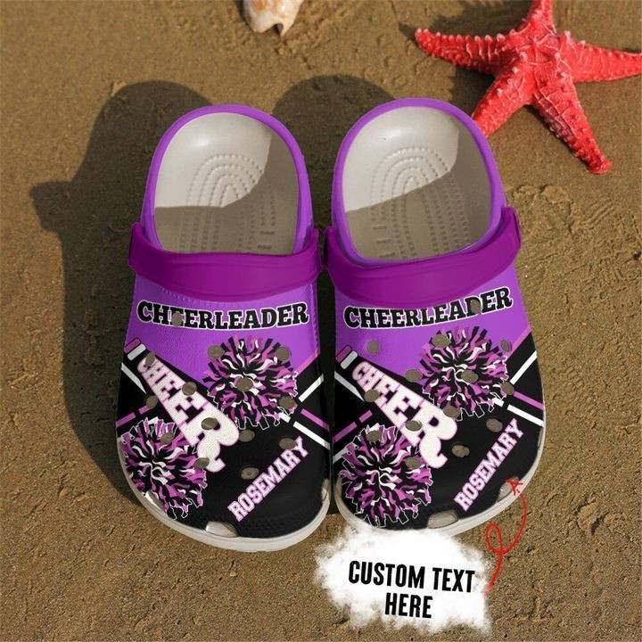 Cheerleading Personalized Cheerleader Classic Clogs Crocs Shoes