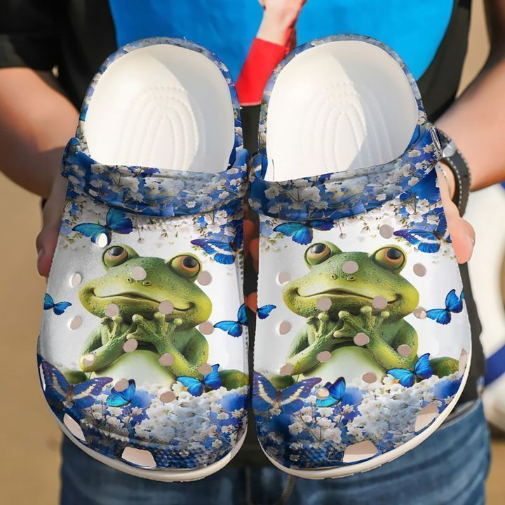 Frog Cute Clog Crocs Shoes