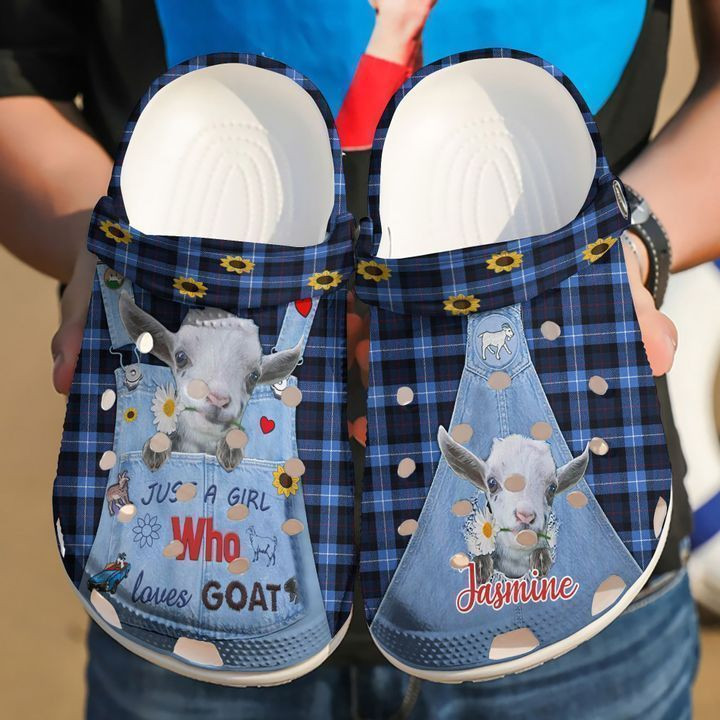 Farmer Personalized Love Goat Clog Crocs Shoes