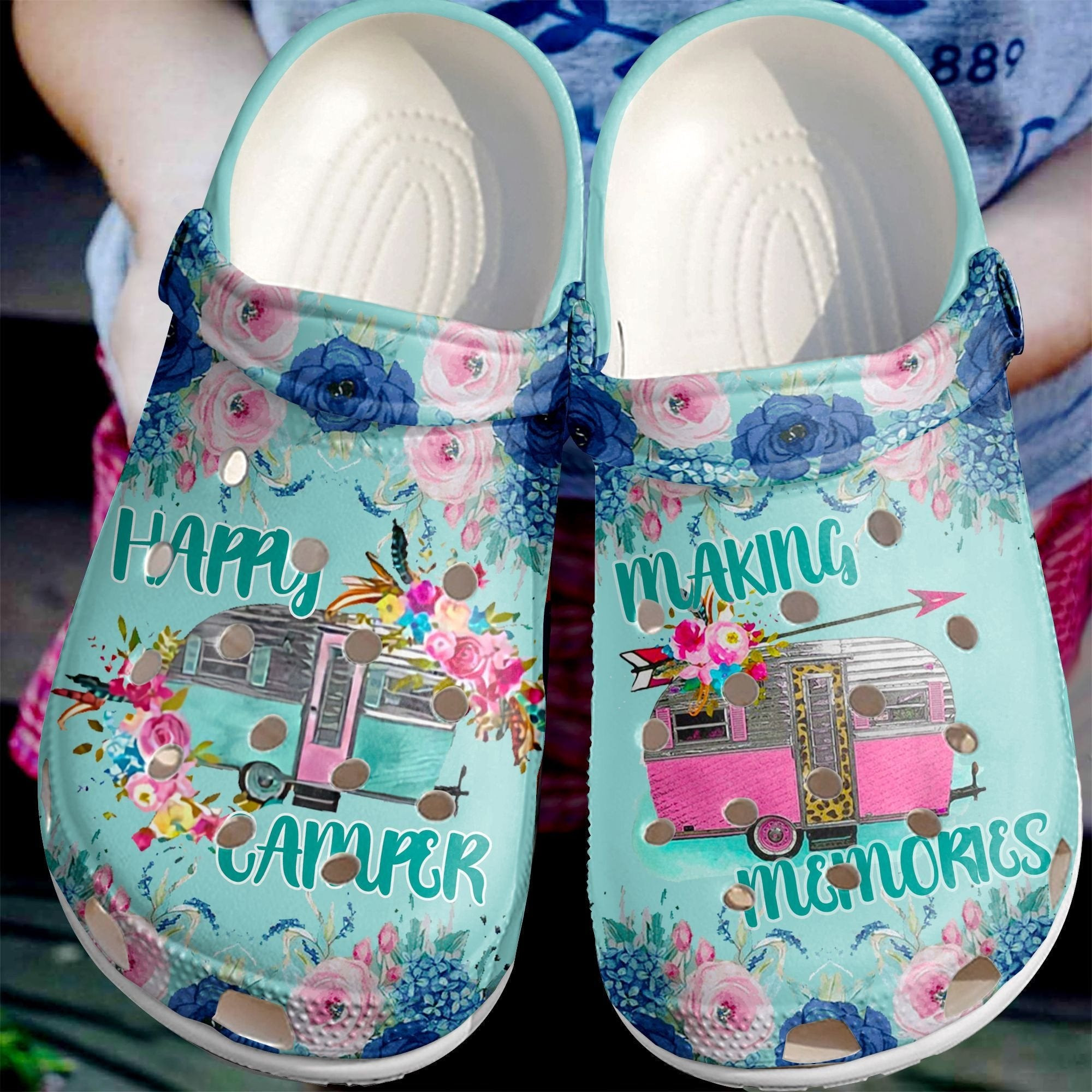 Camper Memories Crocs Shoes - Happy Gamer Making Memories Clog Gift