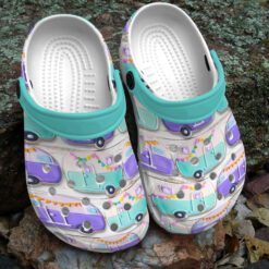 Lovely Campers Crocs Shoes - Car 3D Clogs Birthday Gift