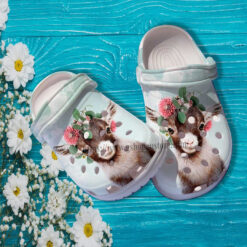 Goat Flower Cute Croc Crocs Clog Shoes Gift Aunt