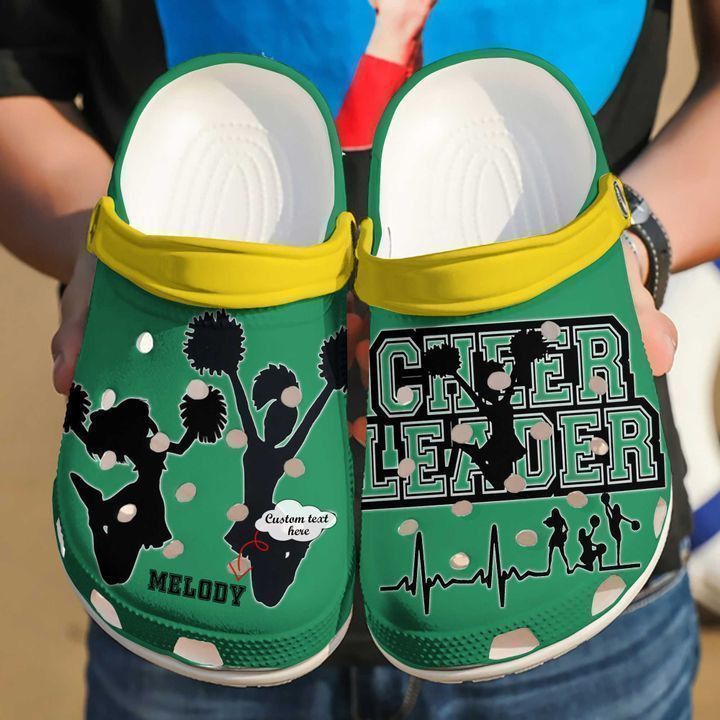 Cheerleader Personalized Girl Classic Clogs Crocs Shoes