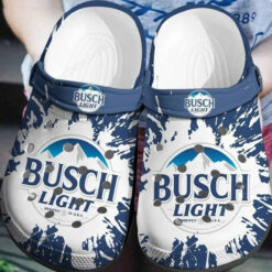 Busch Light Beer Crocband Clog Crocs Shoes