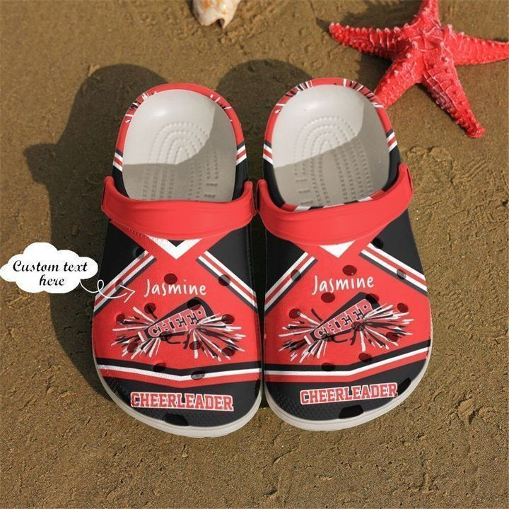 Cheerleader Personalized Glowing Classic Clogs Crocs Shoes