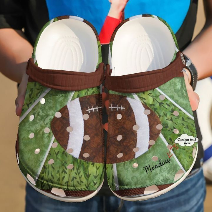 Football Personalized Lovely Ball Classic Clogs Crocs Shoes