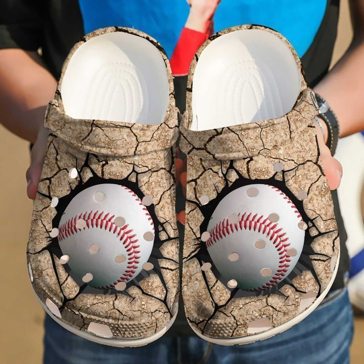 Baseball Crack Classic Clogs Crocs Shoes