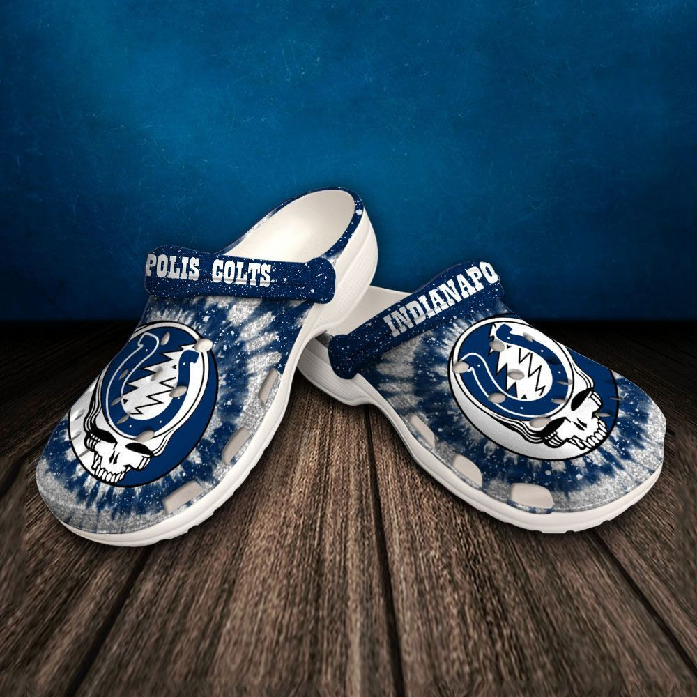 Nfl Indianapolis Colts Crocs Clog Shoes