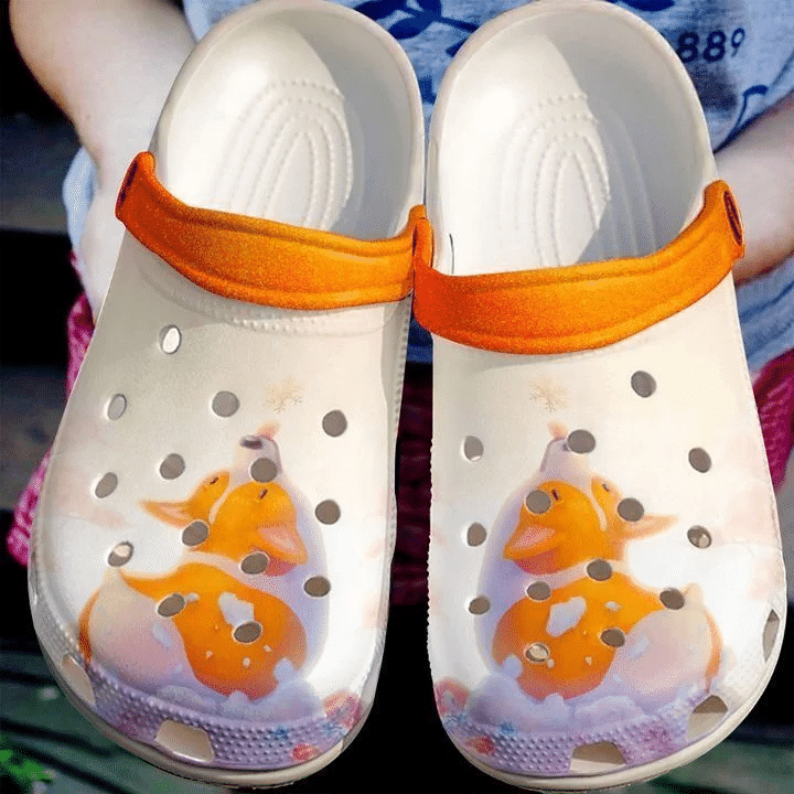 Corgi Snowy Classic Clogs Crocs Shoes