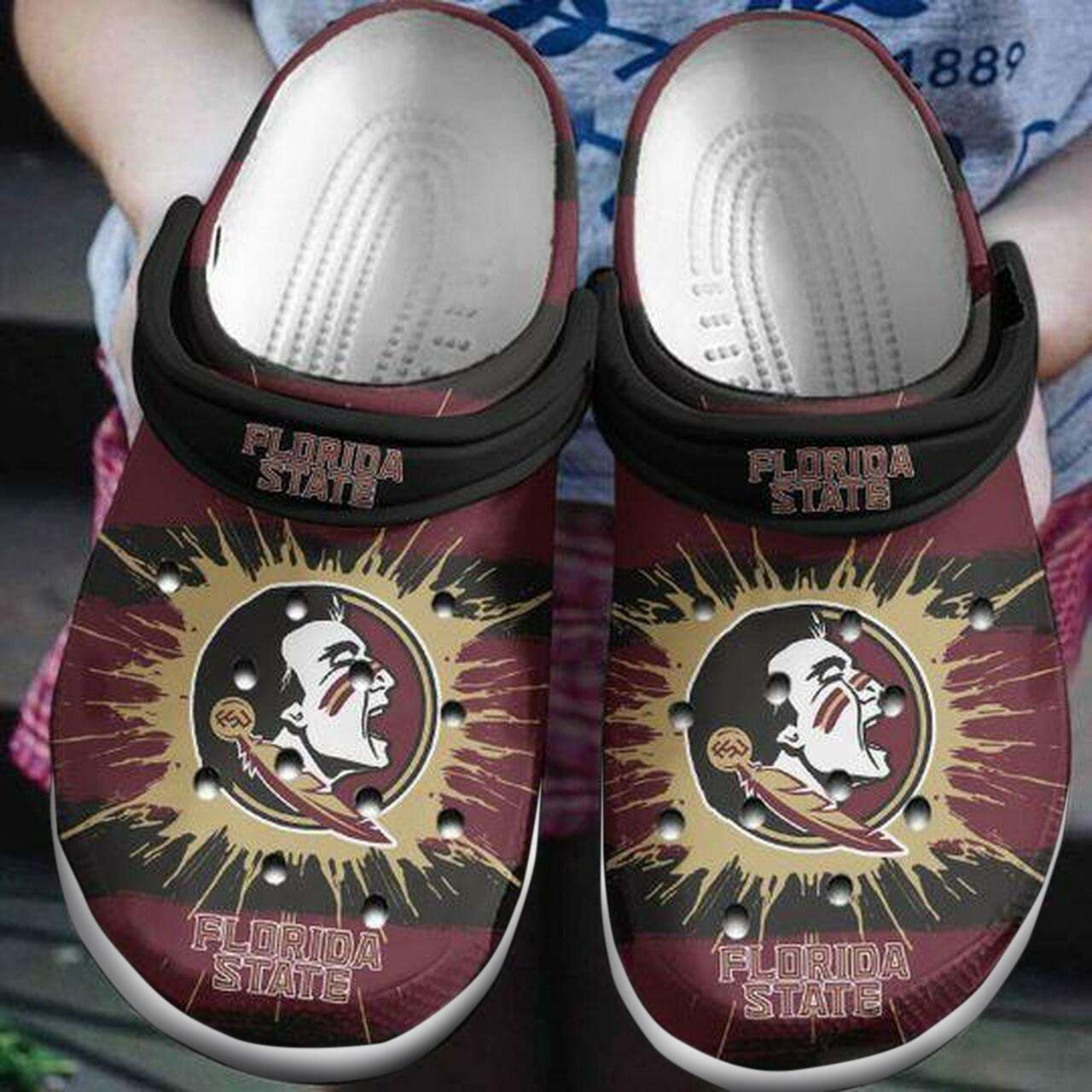 Florida State Seminoles Crocband Clogs