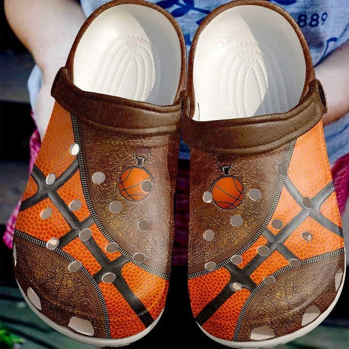 Basketball Leather Clogs Crocs Shoes Birthday Gifts For Men Women