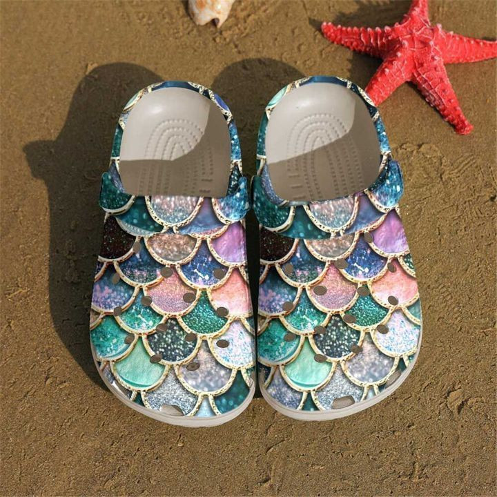 Mermaid Fin Classic Clogs Crocs Shoes