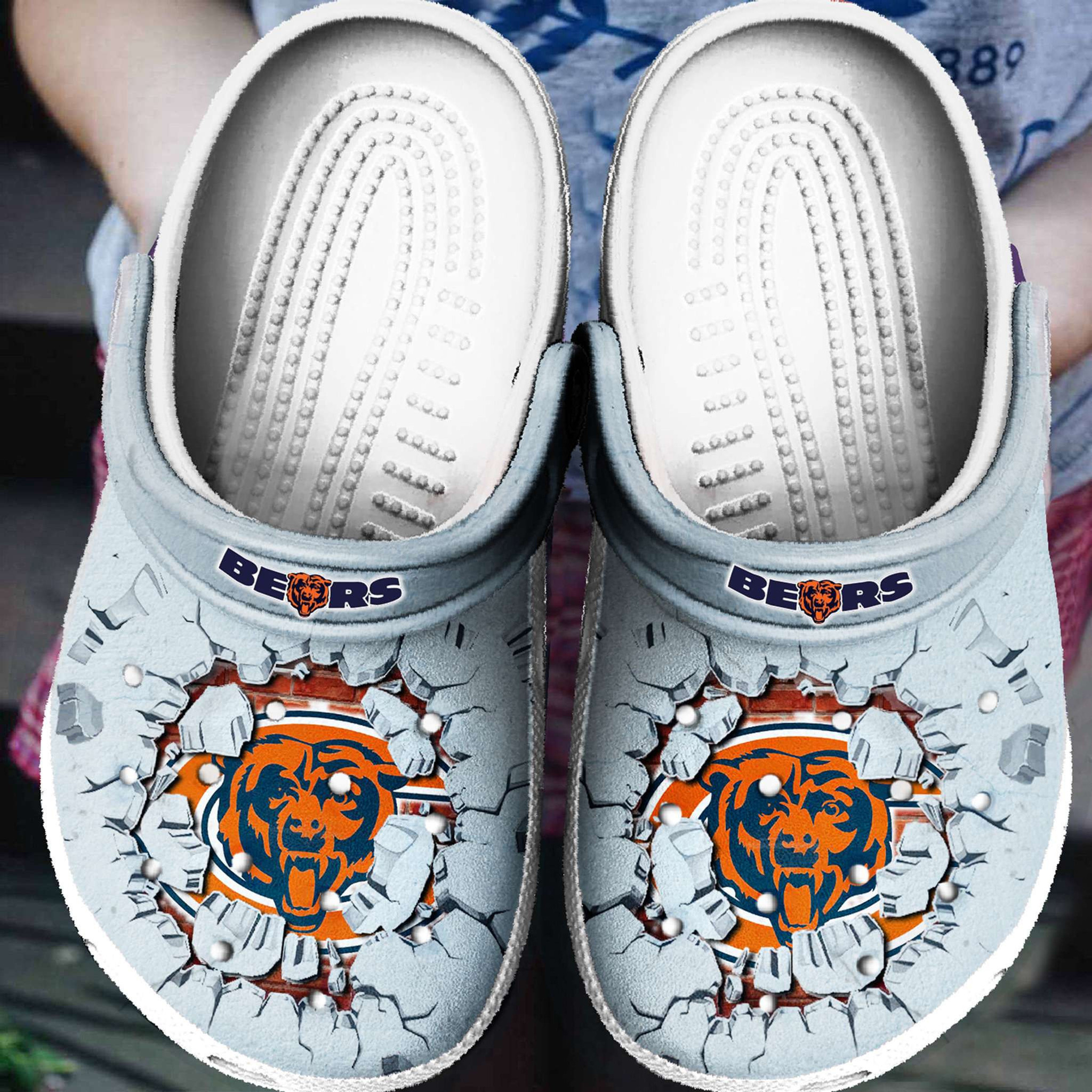 Chicago Bears Tide Clog Crocs Shoes