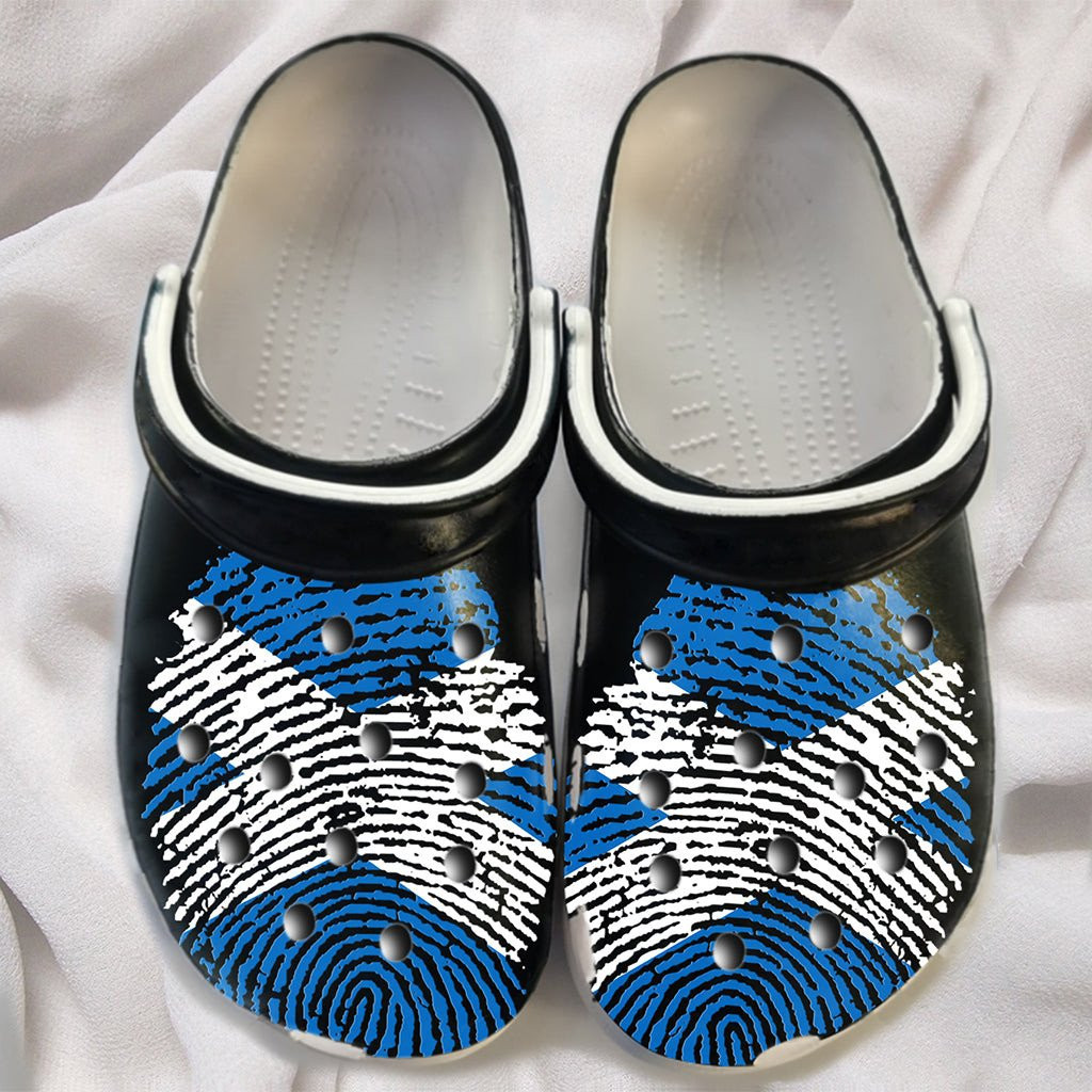 Dna Scotland Flag Personalized Crocs Shoes Clogs Gifts For Men Women