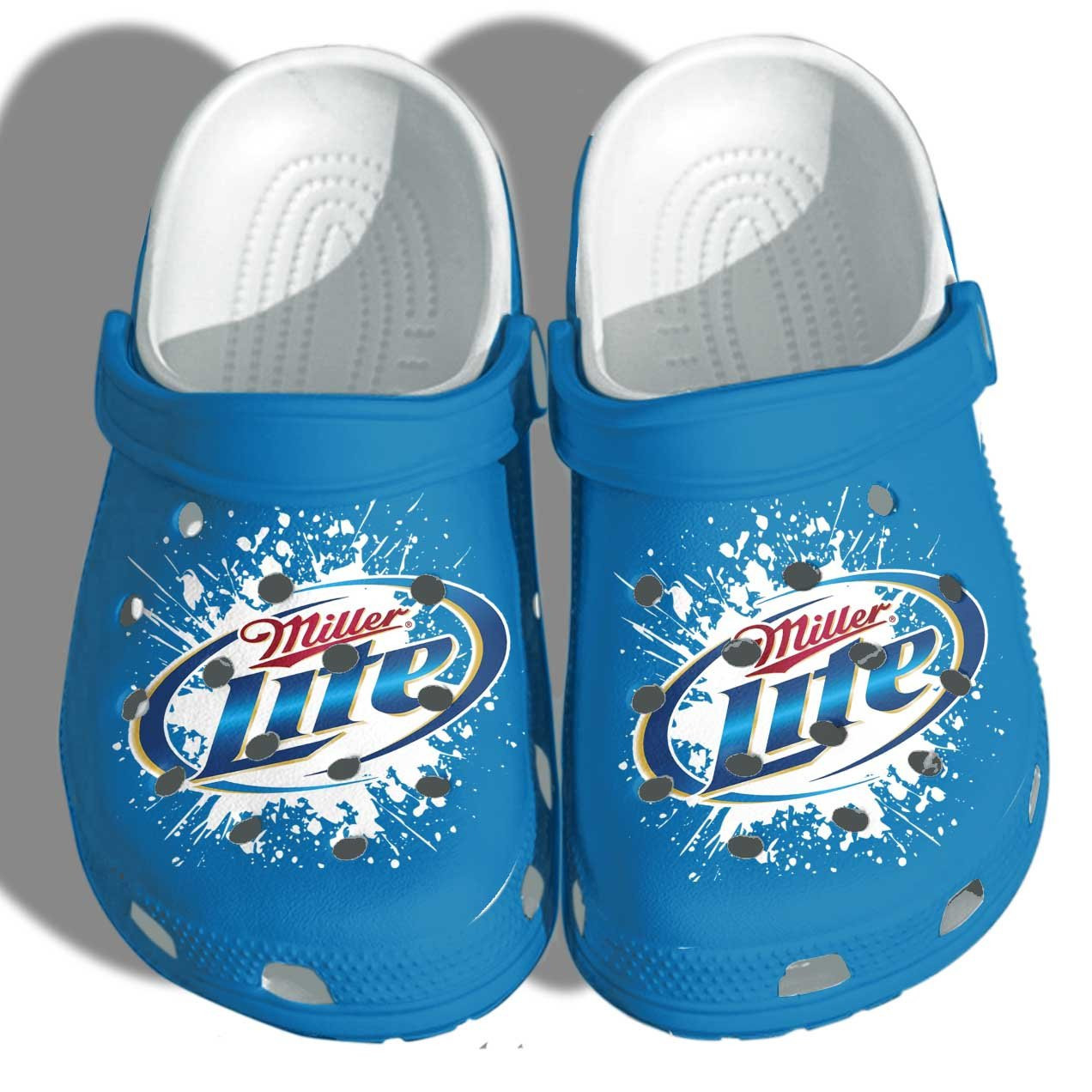 Miller Lite Beer Crocband Clog Crocs Shoes For Men Women