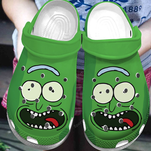 Funny Pickle Green Clog Crocs Shoes