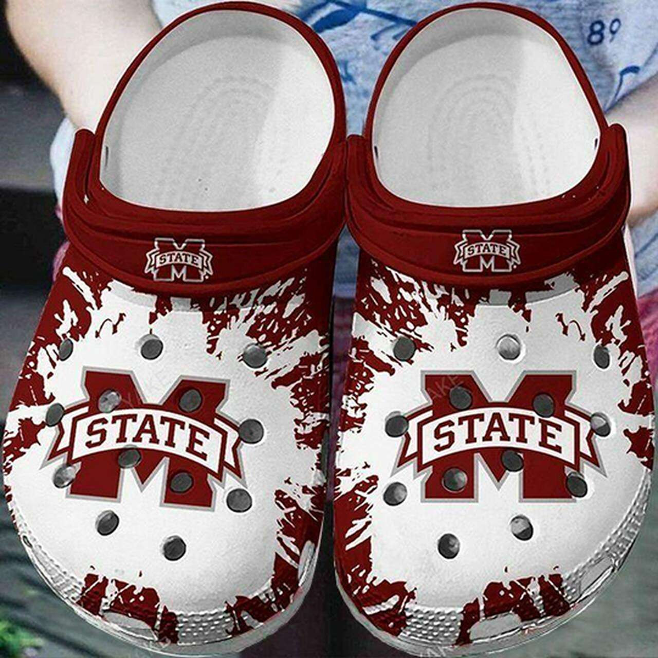 Mississippi State Bulldogs Crocband Clogs