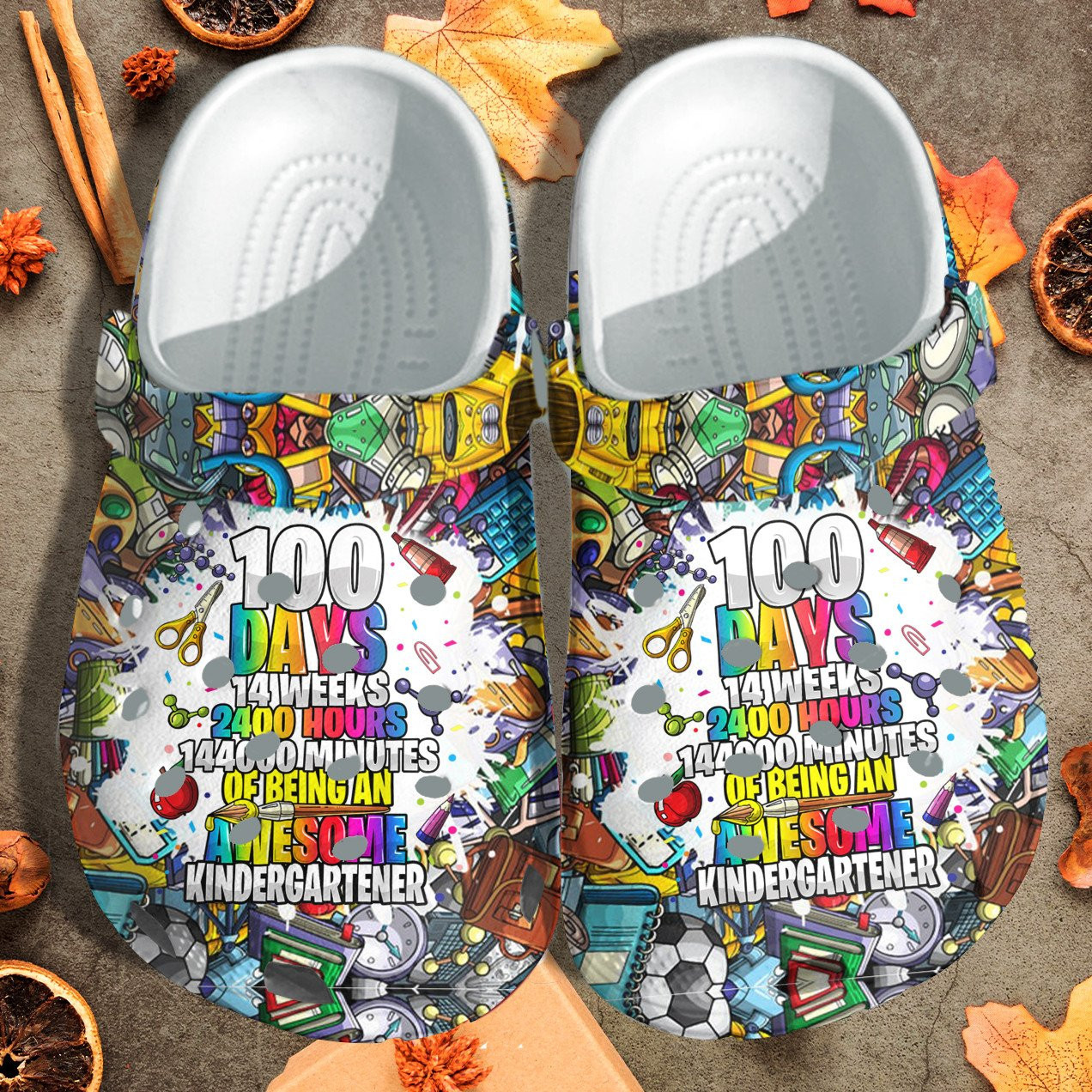 Being An Awesome Kindergartener Crocs Shoes Crocbland Clog Gift