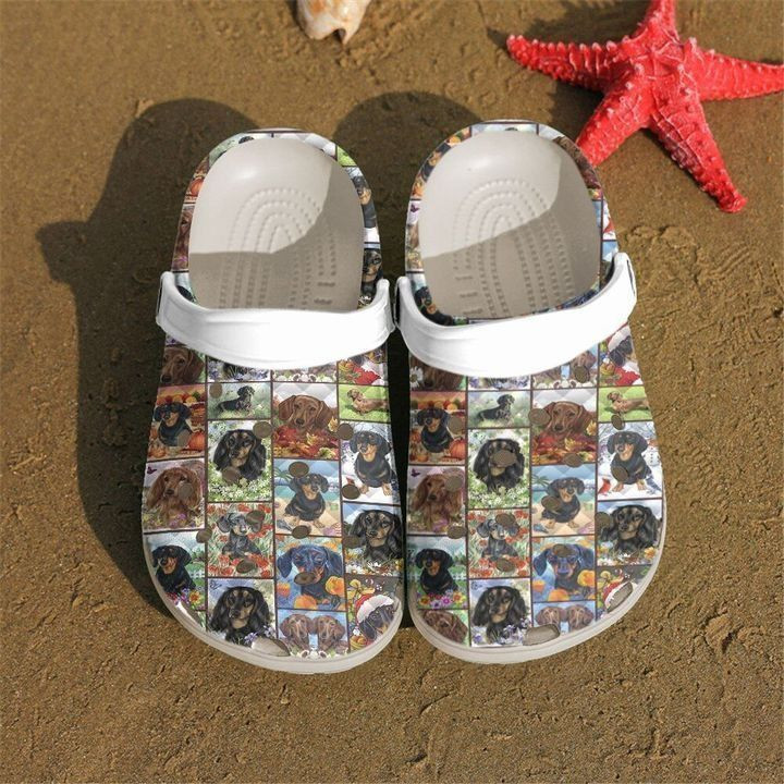 Dachshund Lover Classic Clogs Crocs Shoes