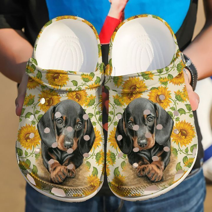 Dachshund Cute Duchshund Classic Clogs Crocs Shoes