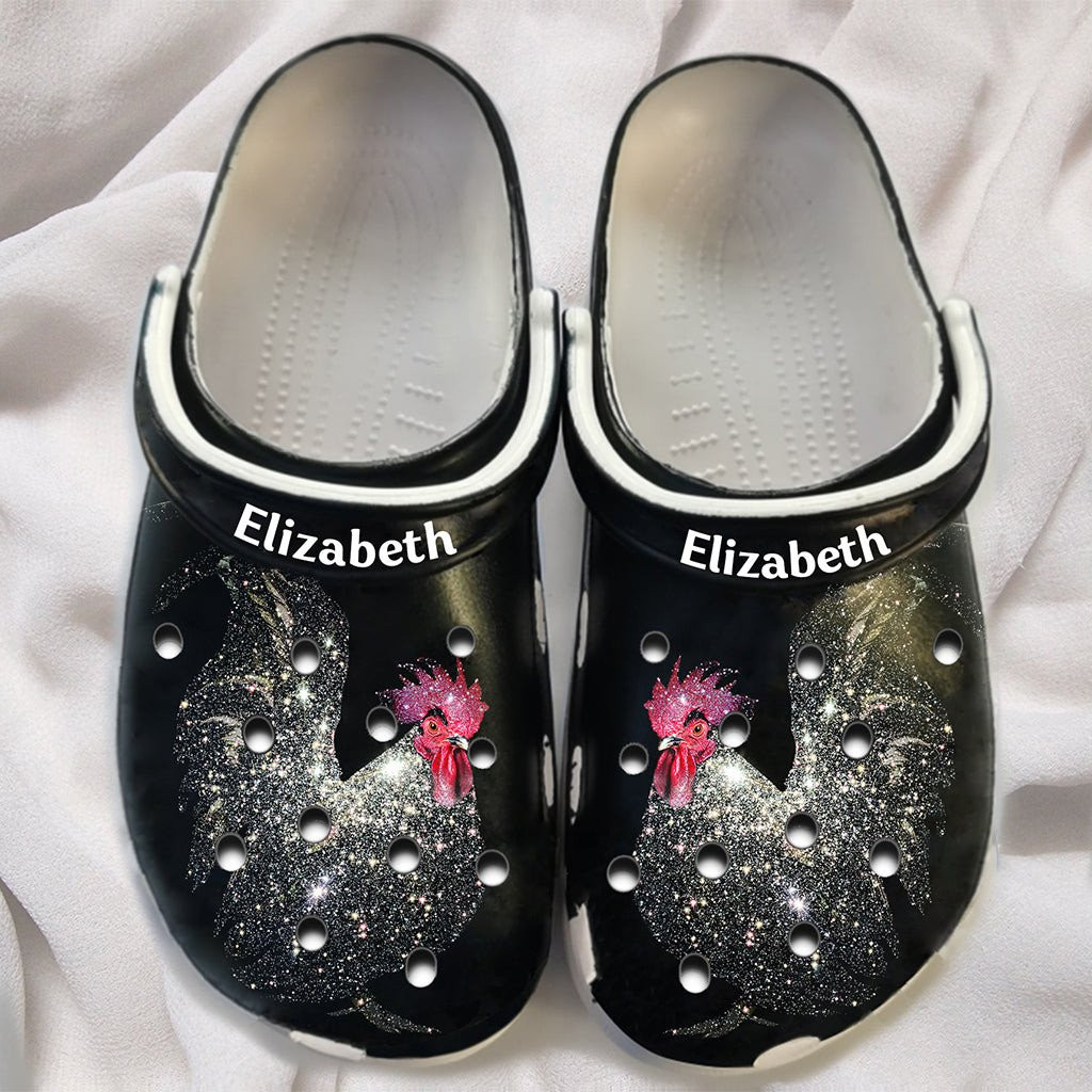 Galaxy Chicken Personalized Crocs Shoes Clogs Gifts For Birthday Christmas