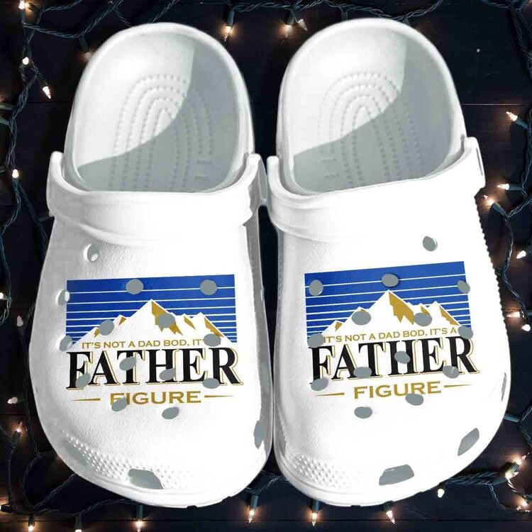 Its Is Not The Dad Bod Its A Father Figure Busch Beer Clogs Crocs Shoes