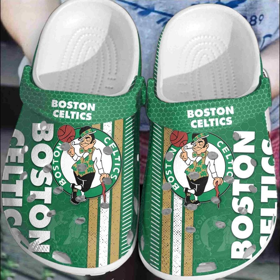 Basketball Boston Celtics Crocband Crocs Clog Shoes