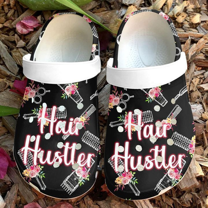 Hairstylist Hair Hustler Classic Clogs Crocs Shoes