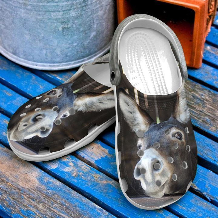 Farmer A Funny Donkey Classic Clogs Crocs Shoes