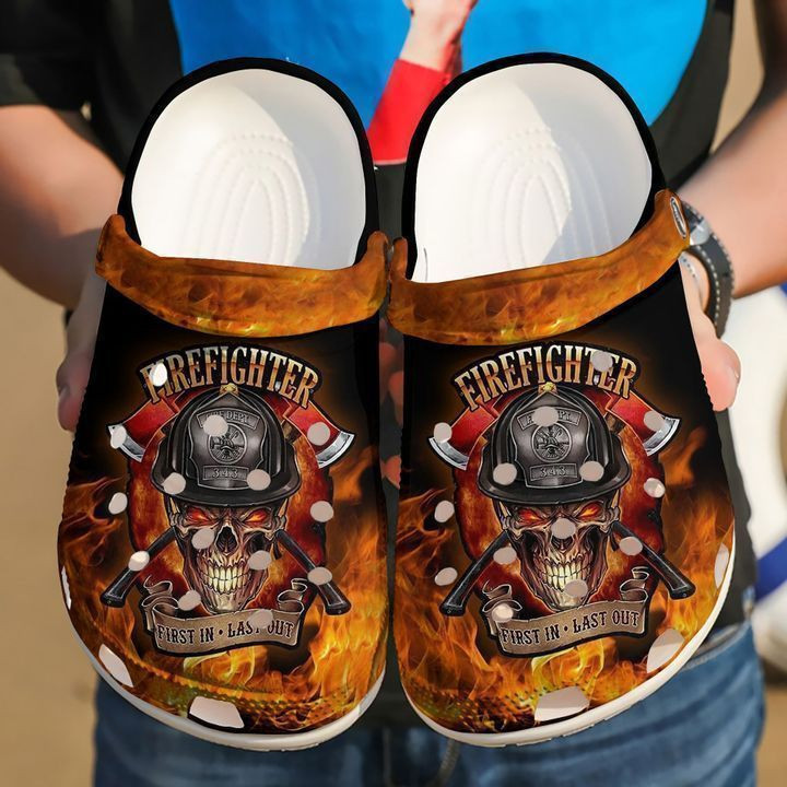 Firefighter Classic Clogs Crocs Shoes