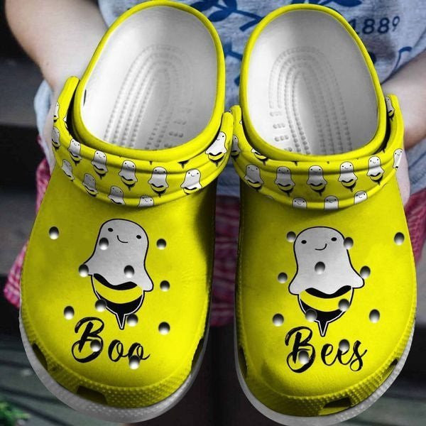 Boo Bees Crocs Shoes Crocbland Clog Halloween Costume