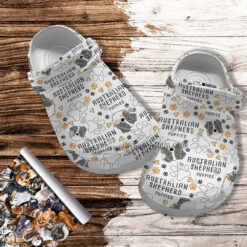 Australian Sheperd Puppies Paws Croc Crocs Shoes Gift Men Women- Australian Sheperd Mom Crocs Shoes Croc Clogs Gift Birthday