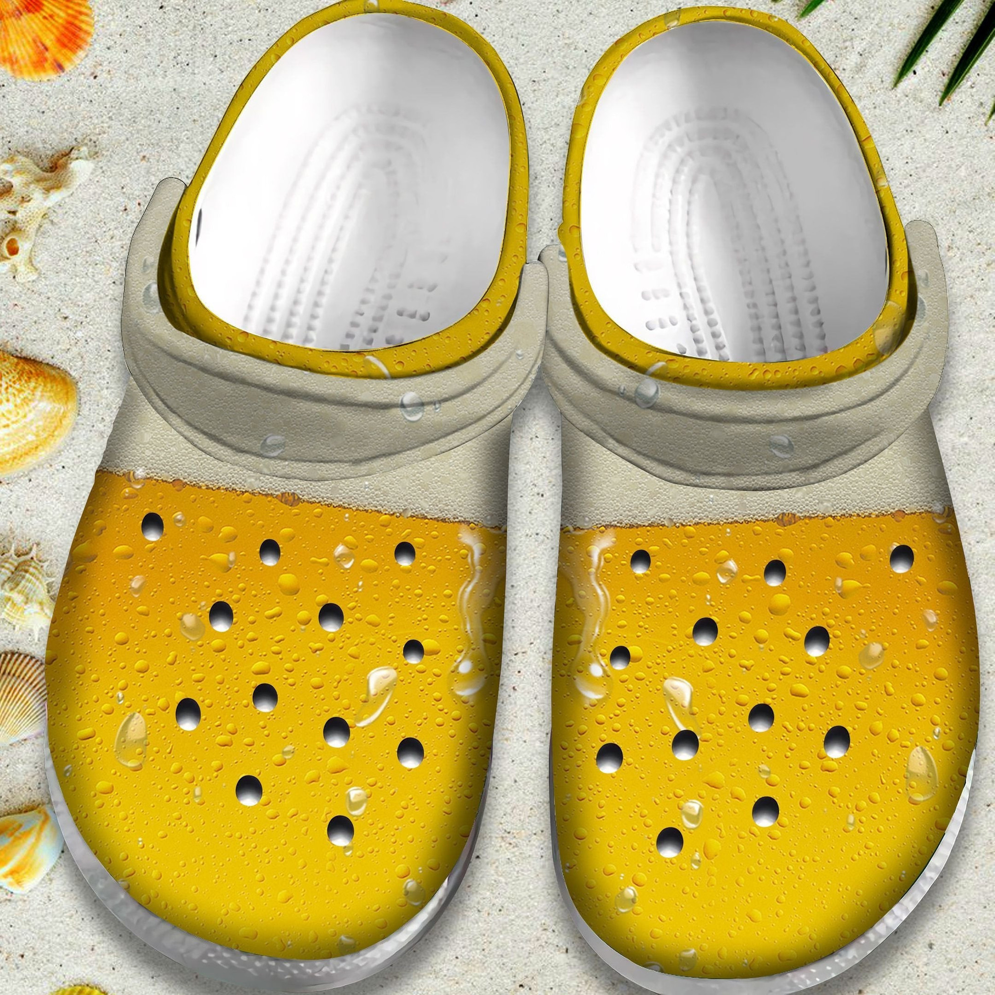 Funny Beer Crocs Shoes Clog Gift For Women Men Boy Son Friend