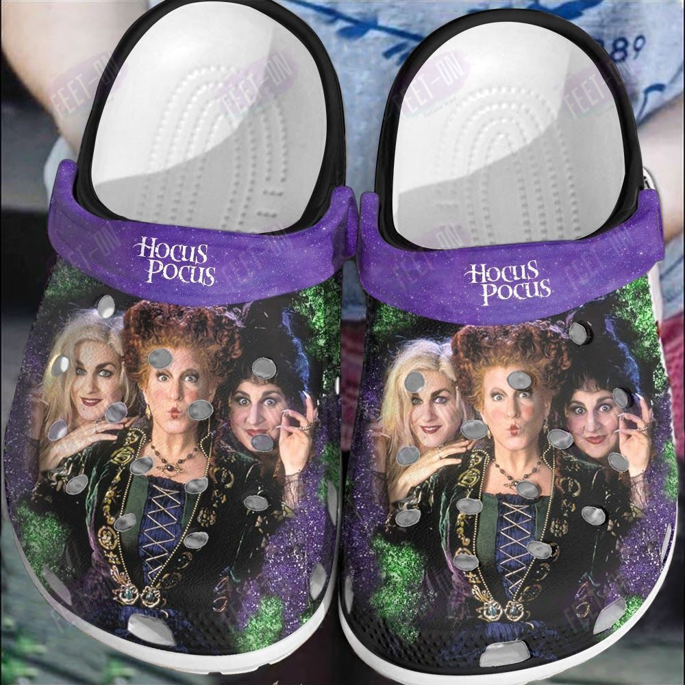 Hocus Pocus Halloween Crocband Clogs