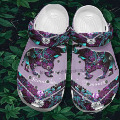 Gift Grandma Crocs Shoes Elephant Twinkle Jewelry Crocs Shoes - Elephant Lover Croc Clogs Crocs Shoes Gift Mother Day 2022