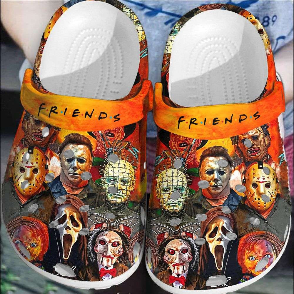 Halloween Horror Character Friends Shows Crocband Clogs