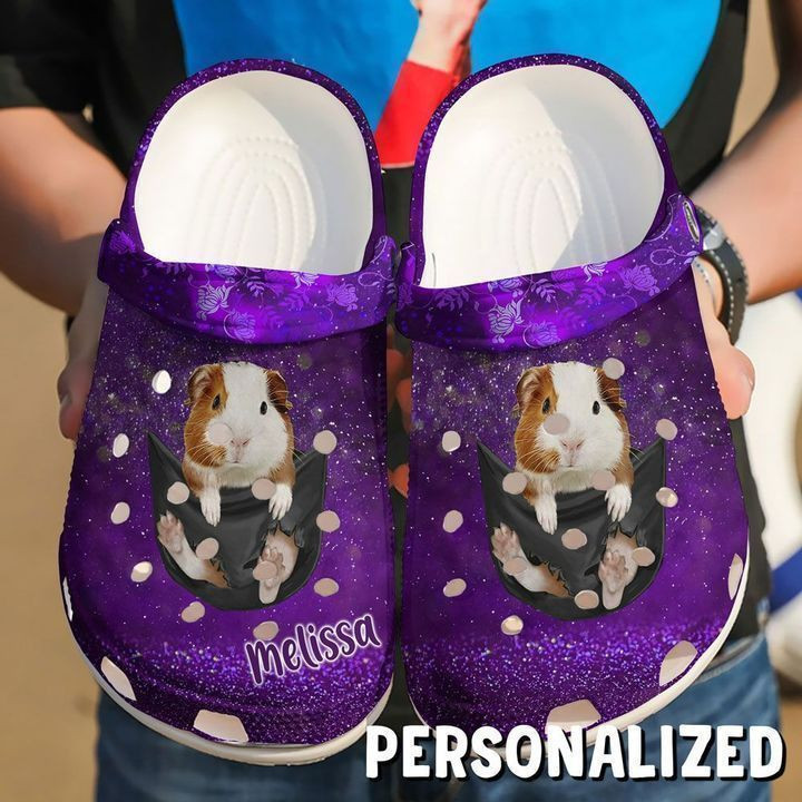 Guinea Pig Personalized Baby In Pocket Clog Crocs Shoes