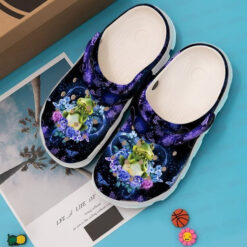 Frog Flowers Classic Clogs Crocs Shoes