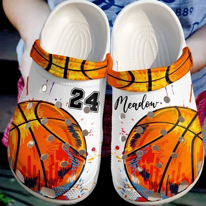 Basketball Personalized I Love Classic Clogs Crocs Shoes