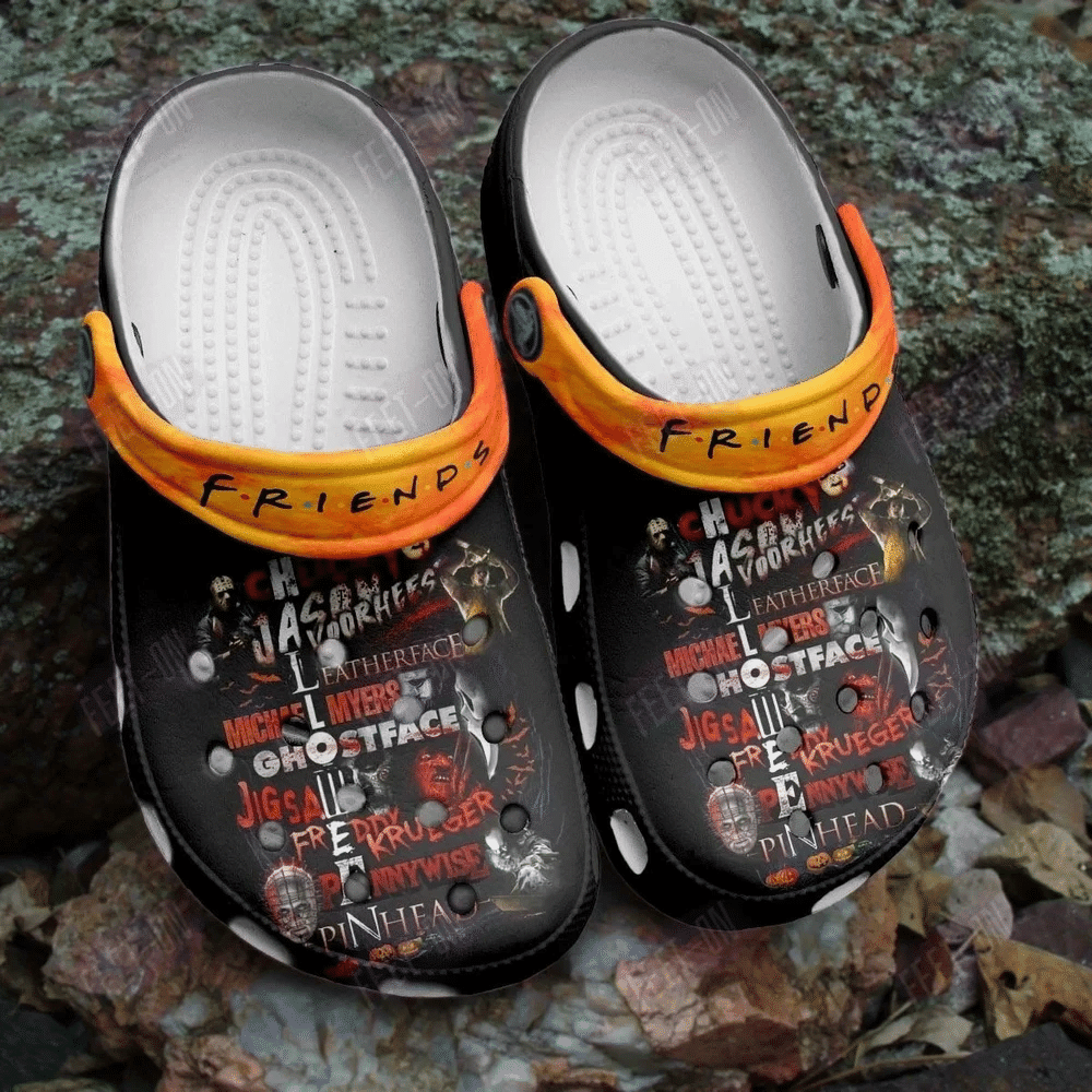 Friends Horror Movie Halloween Classic Clogs Crocs Shoes