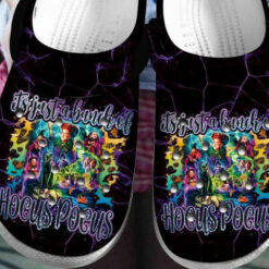 Its Just A Bunch Of Hocus Pocus Halloween Clogs Crocs Shoes