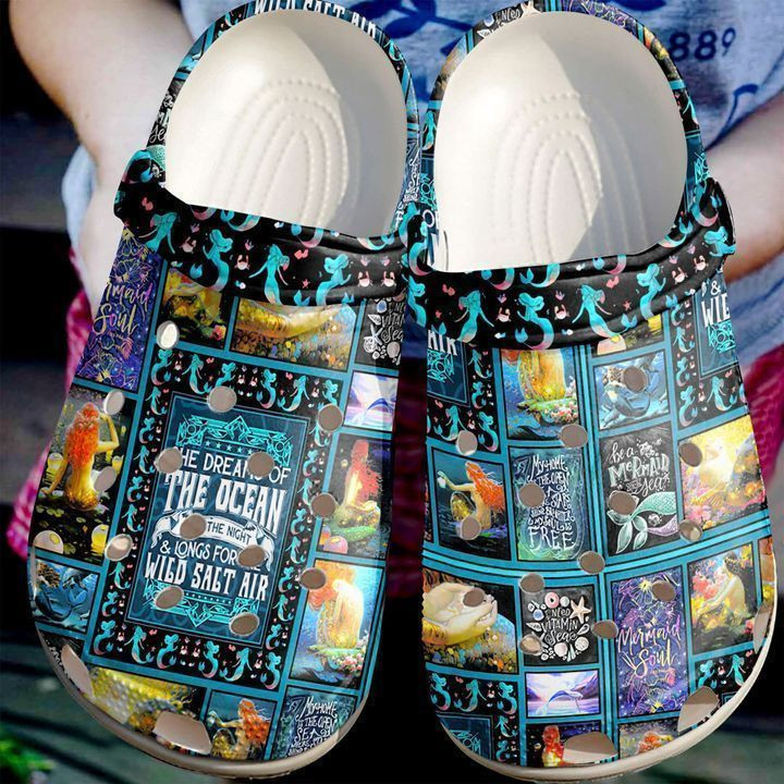 Mermaid Lover Classic Clogs Crocs Shoes