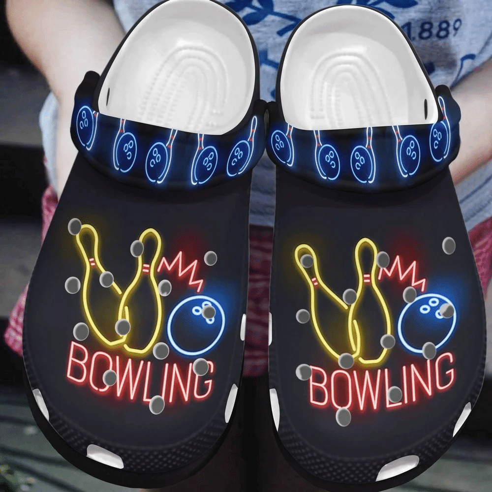 Amazing Neol Bowling Light Clogs Crocs Shoes