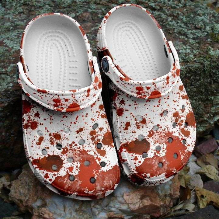 Halloween Blood Stains Crocband Clogs Crocs Shoes