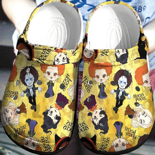 Halloween Hocus Pocus Crocband Clogs