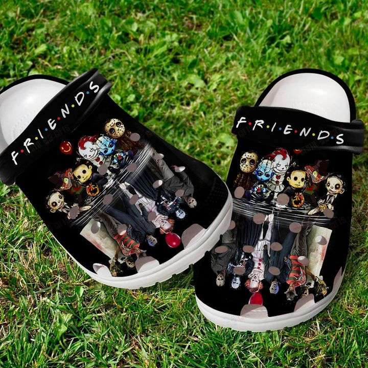 Halloween Friends Horror Characters Movie Crocband Clogs Crocs Shoes